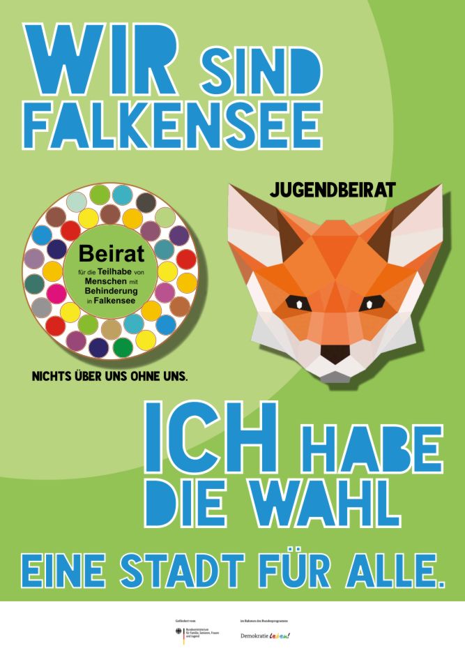 Plakat Europawahl Falkensee
